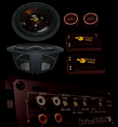 Critical MASS 5.25 Front Stage Amplified System 